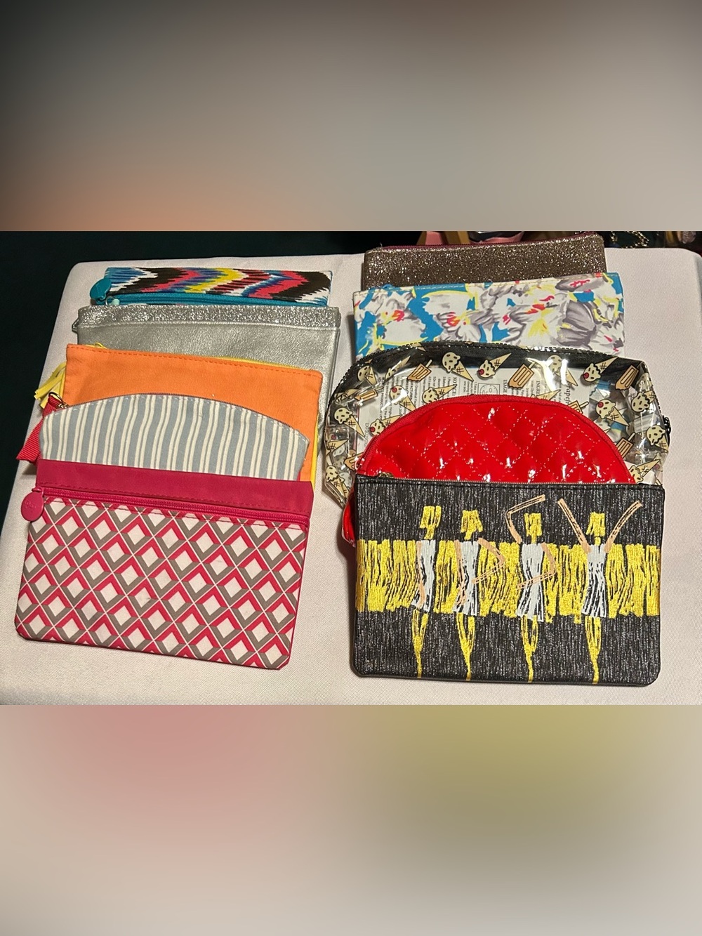 Stuffed Assorted Women's Cosmetic Pouches - sold separately